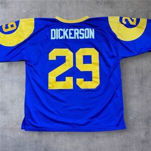 Mitchell & Ness Legacy NFL LA Rams Eric Dickerson Blue Yellow Jersey Men's 3XL